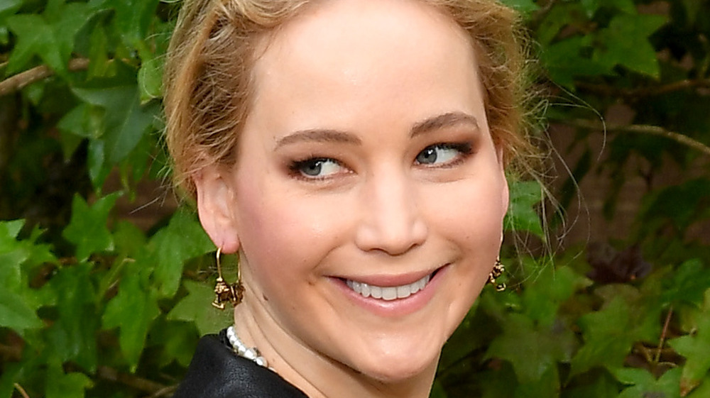 Jennifer Lawrence smiling