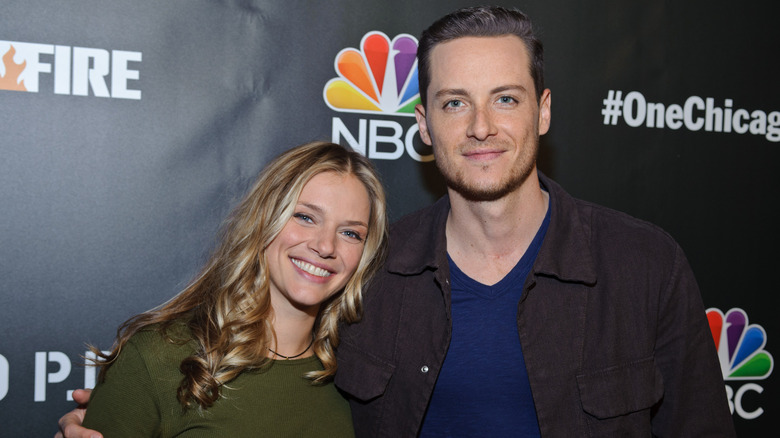 Tracy Spiridakos and Jesse Lee Soffer of "Chicago P.D."