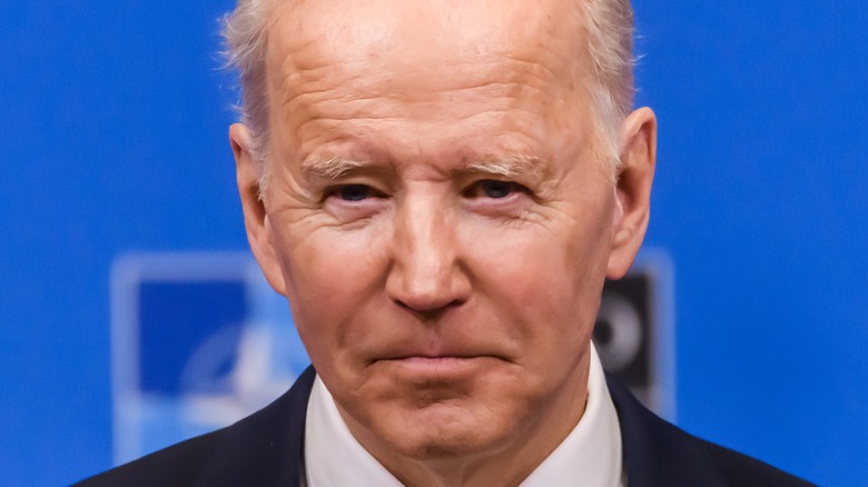 President Joe Biden in March of 2022
