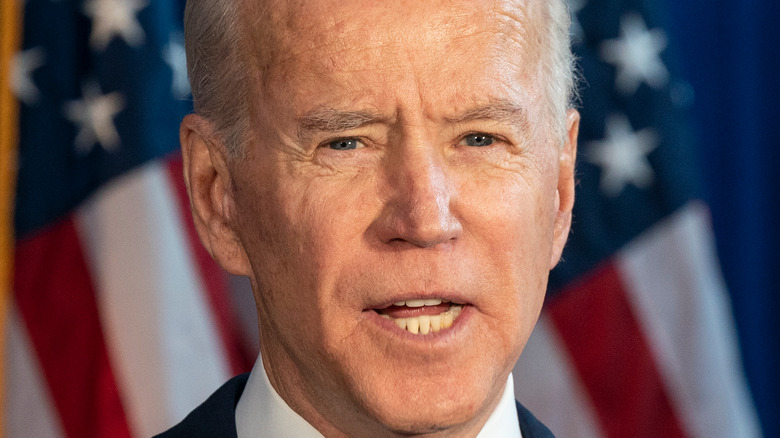 Joe Biden speaking at an event