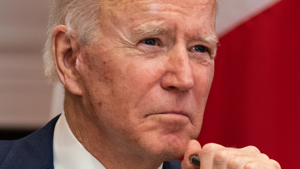 Joe Biden looking ahead