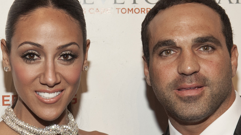 Joe and Melissa Gorga at a benefit