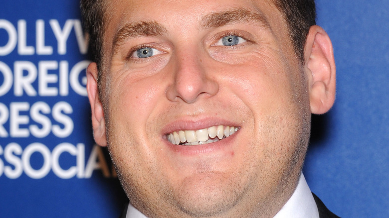 close up of Jonah Hill