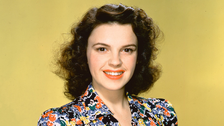 Judy Garland smiling