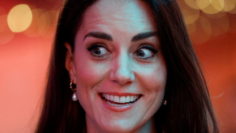 Kate Middleton in red