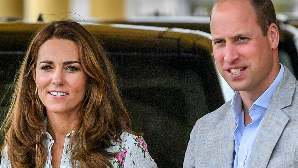 Prince William and Kate Middleton at event