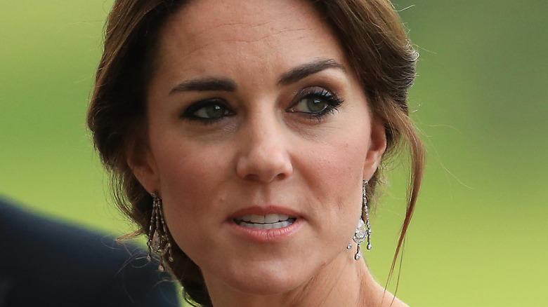 Kate Middleton at an event. 