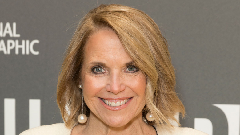 Katie Couric smiling