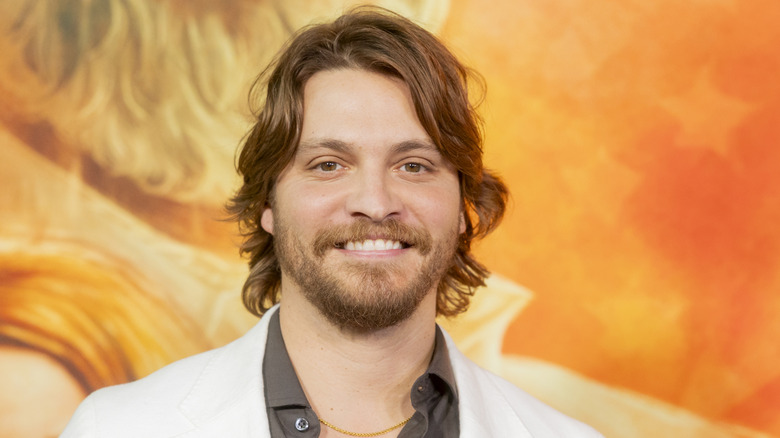 Luke Grimes smiling