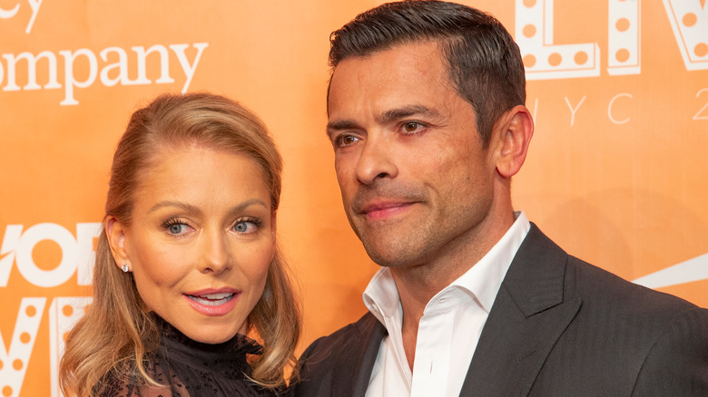 Kelly Ripa and Mark Consuelo