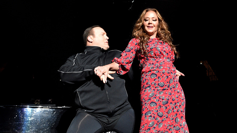 Leah Remini Reacts to Kevin James' 'King of Queens' Meme