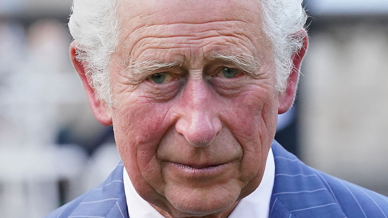 King Charles III in 2021