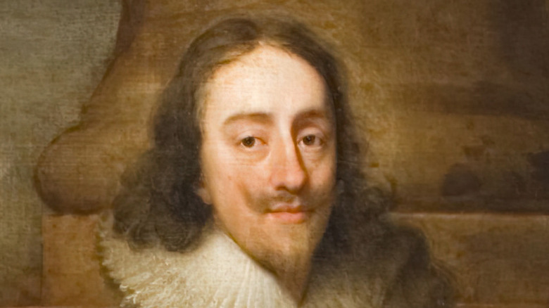 Charles I slightly smiling