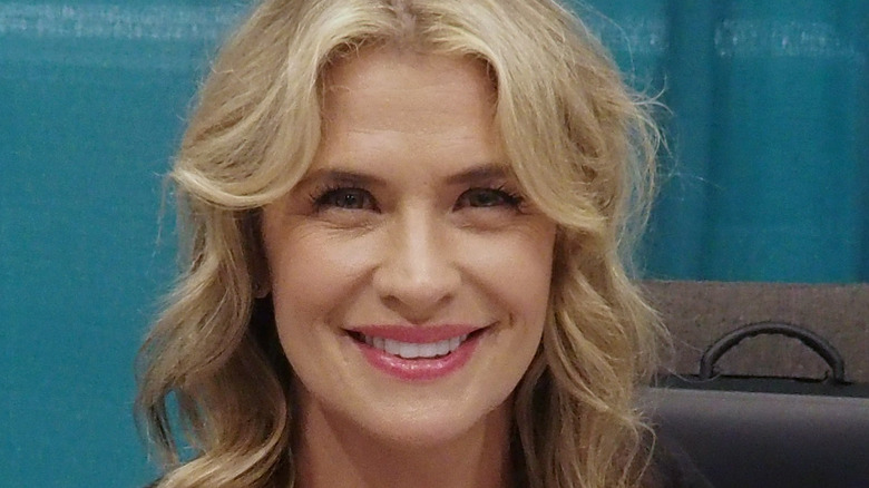 Kristy Swanson smiling