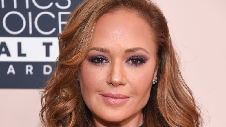 Leah Remini smiling