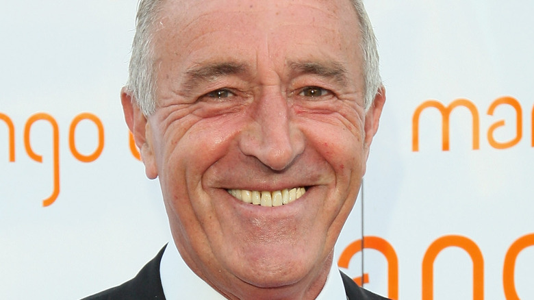 Len Goodman poses for the camera.