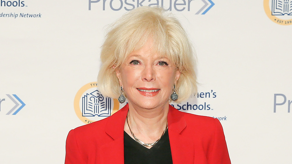 Lesley Stahl without pinkeye