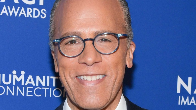 Lester Holt smiling 