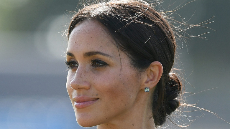 Meghan Markle smiling 