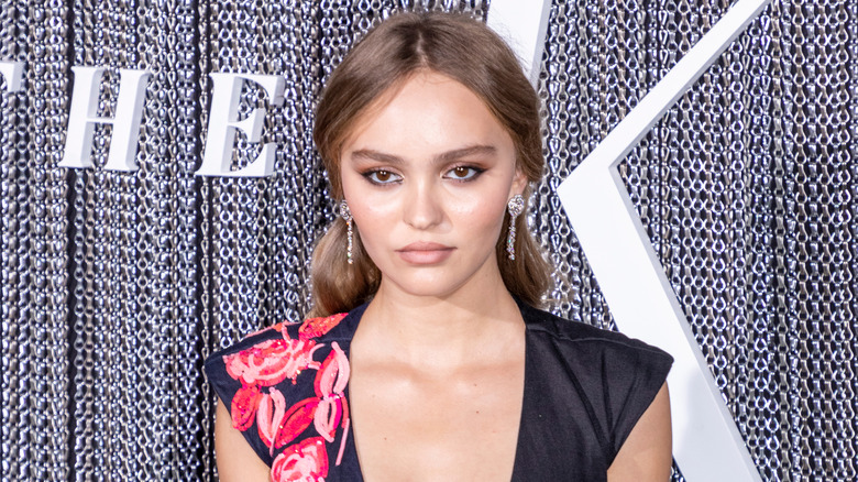 Lily-Rose Depp on the red carpet