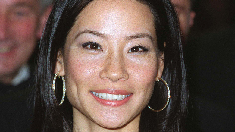 Lucy Liu at Charlie's Angels premiere 