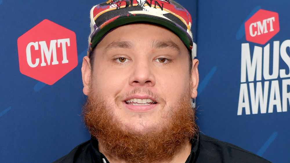 Luke Combs at the CMT music awards