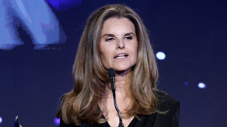 Maria Shriver speaks at event