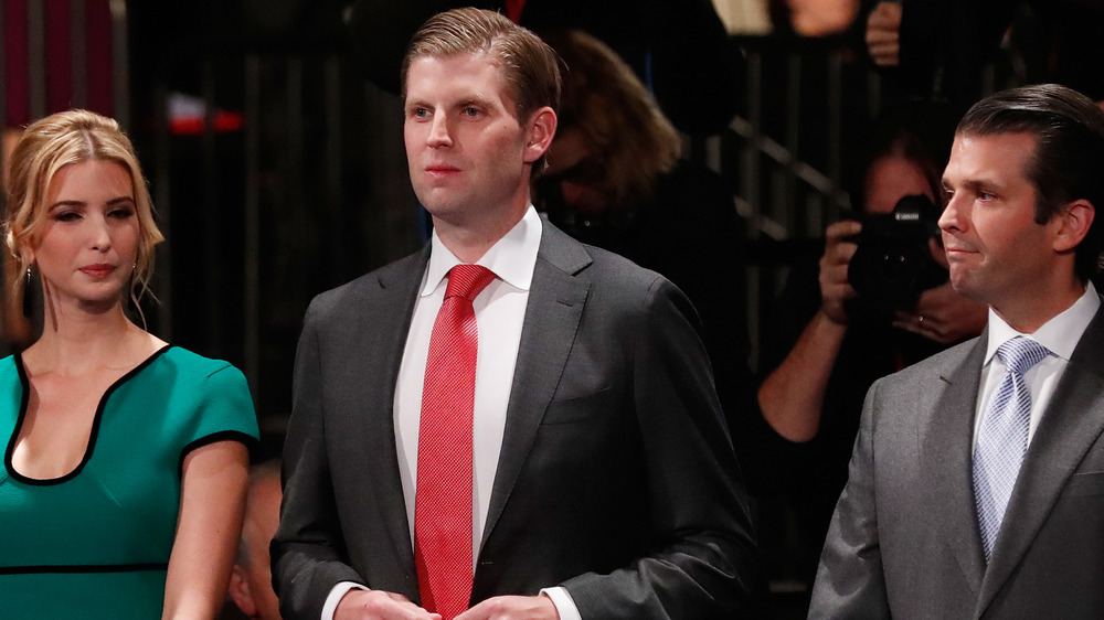 Ivanka Trump, Eric Trump, Donald Trump Jr.