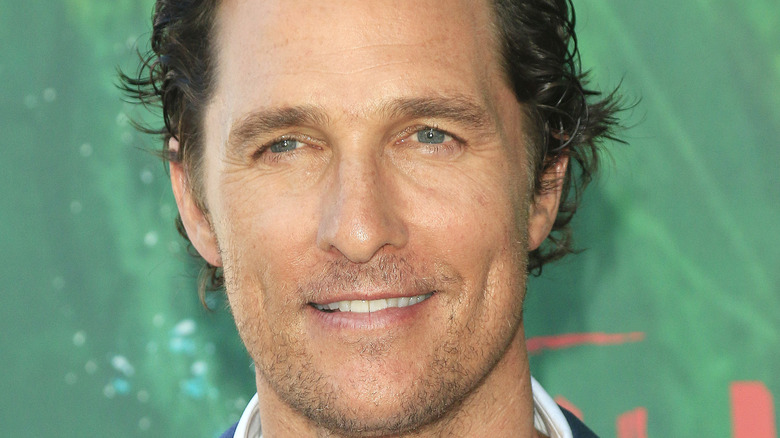 Matthew McConaughey smiling