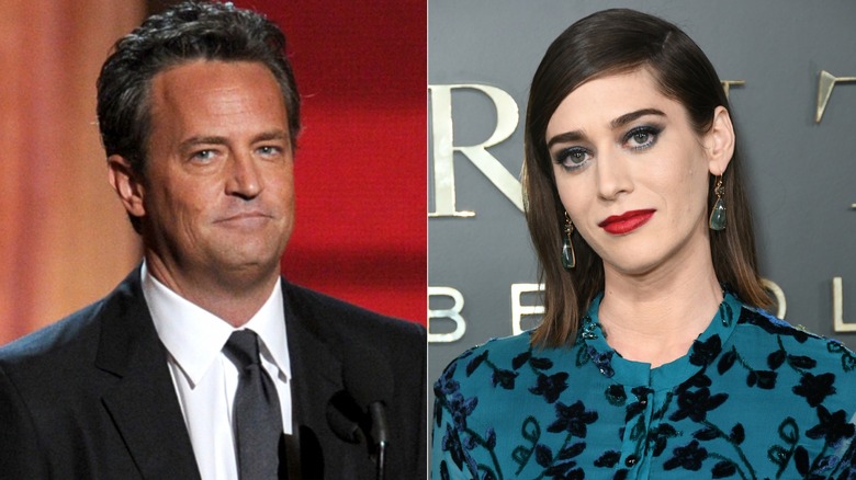 Matthew Perry & Lizzy Caplan