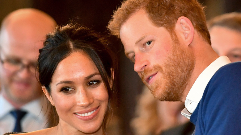 Meghan Markle with husband Prince Harry