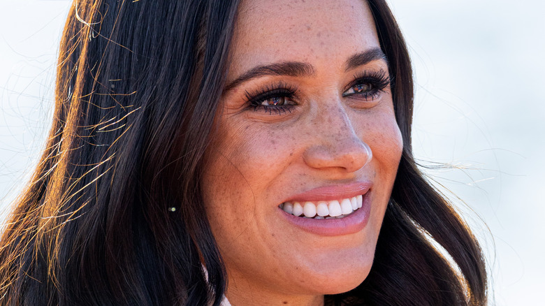 Meghan Markle smiling