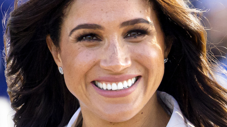 Meghan Markle smiling