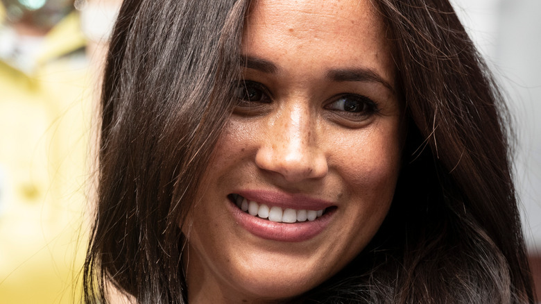 Meghan Markle smiling