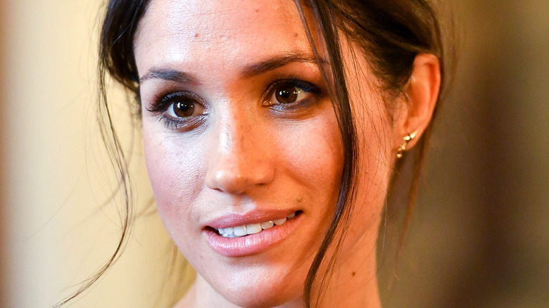 Meghan Markle at an event. 