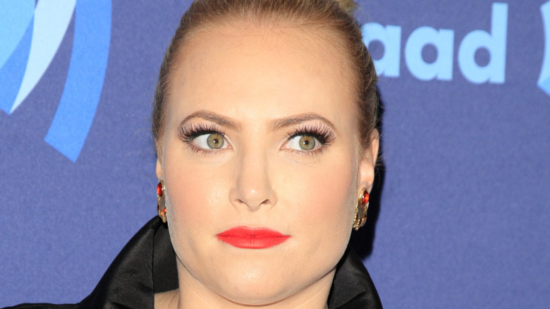 Meghan McCain posing at event