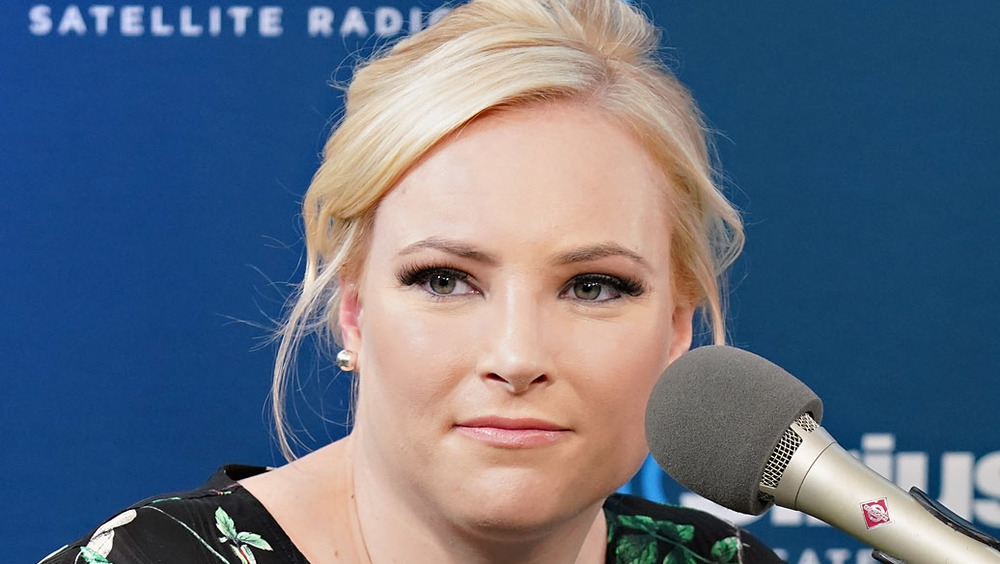 Meghan McCain staring