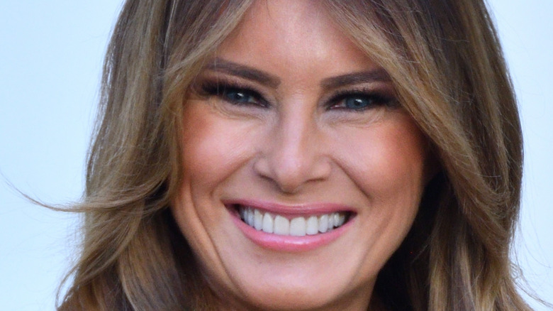 Melania Trump smiling 