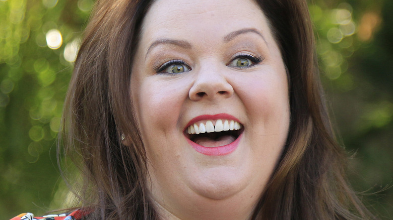 Melissa McCarthy laughing