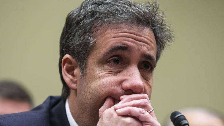 Michael Cohen speaking 