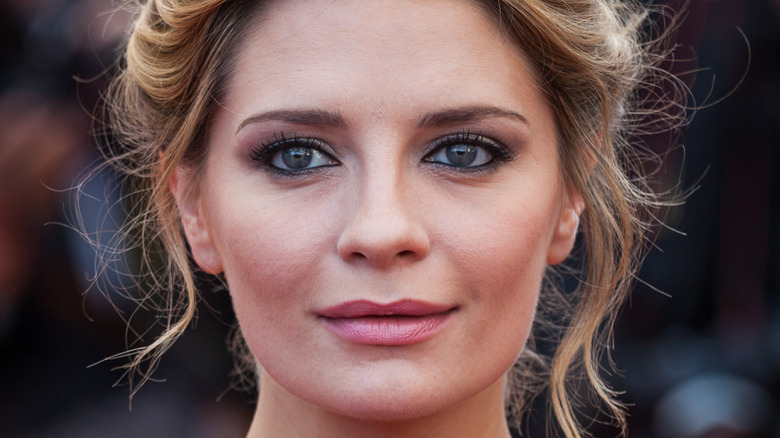 Mischa Barton slight grin hair back