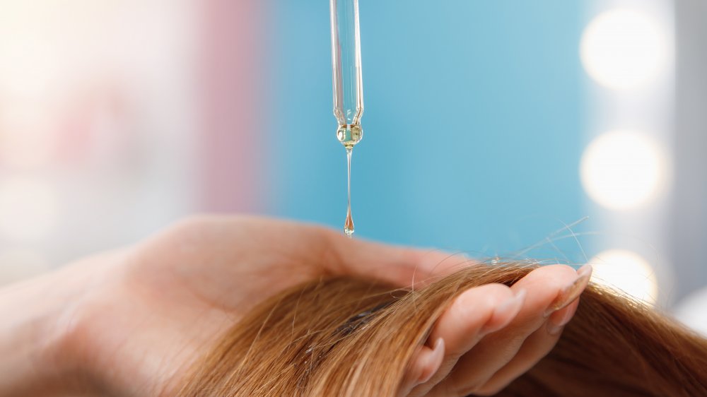 Oil hair treatment