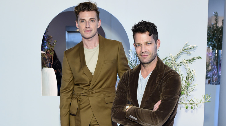 Jeremiah Brent and Nate Berkus posing