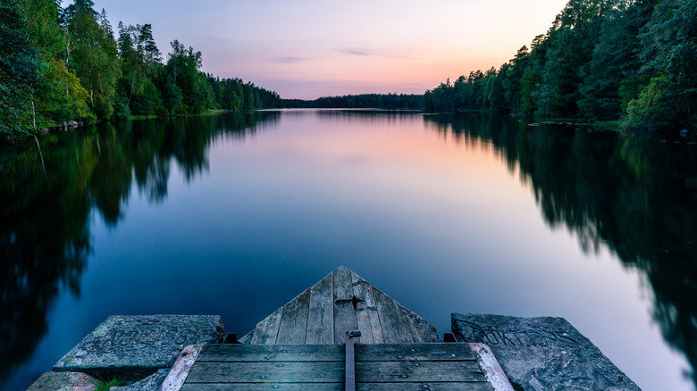 Lake in Sweden