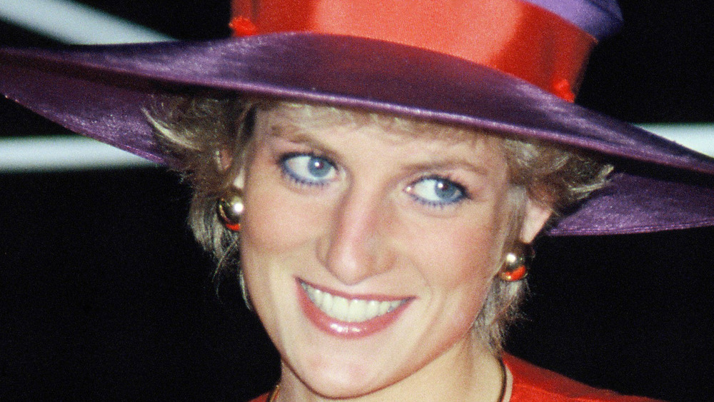 Princess Diana smiling