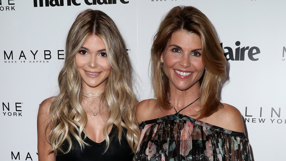 Olivia Jade and Lori Loughlin 