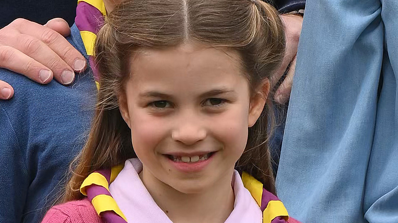 Princess Charlotte smiling
