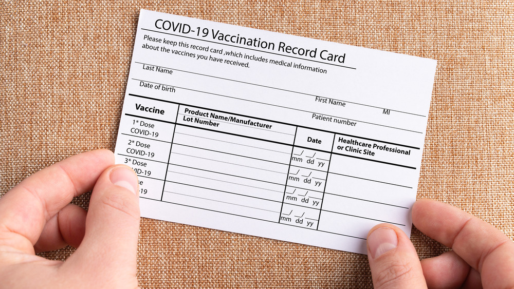 covid-19 vaccine card