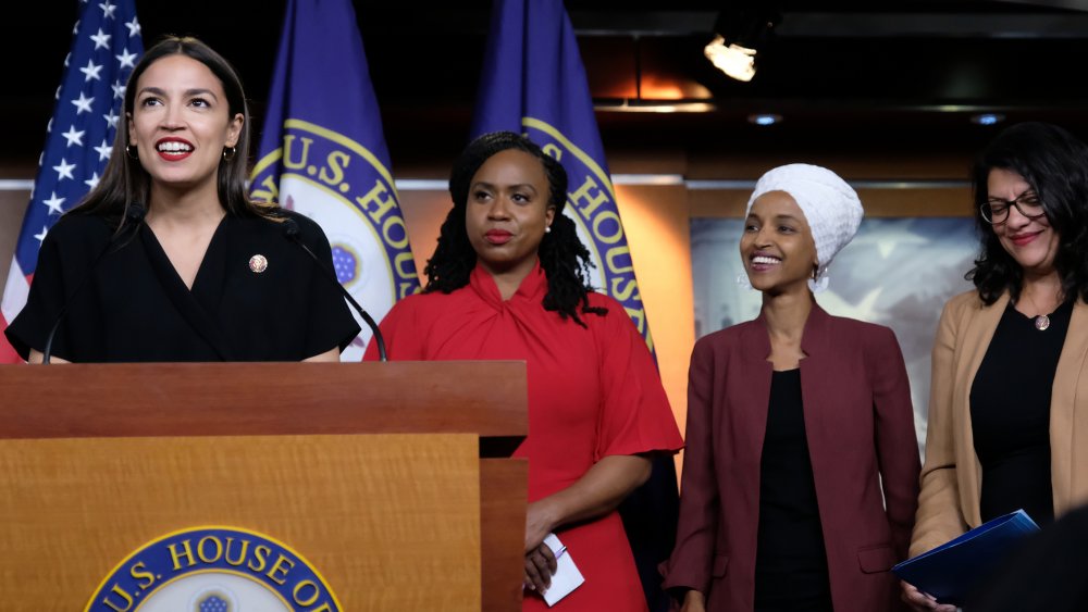 The Squad, Alexandria Ocasio-Cortez, Ilhan Omar, Ayanna Pressley, Rashida Tlaib