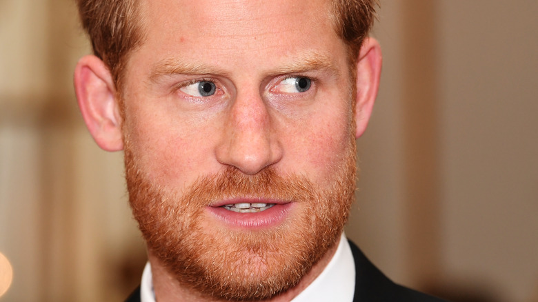 Prince Harry at an event. 